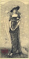 Sarah Bernhardt (The Young Girl and Death) by Léon Gaucherel