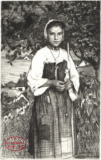 Marie of the Fields by William Lee-Hankey 