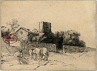 Le Mur du Presbytère by Alphonse Legros