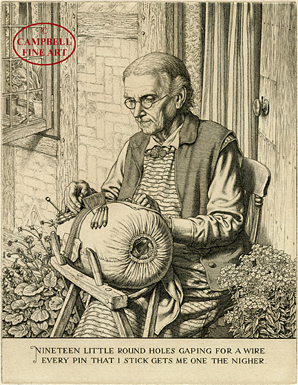 The Lace-Maker by Stanley Anderson 
