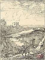 From a Study Made on Lansdown, near Bath by Thomas Barker of Bath
