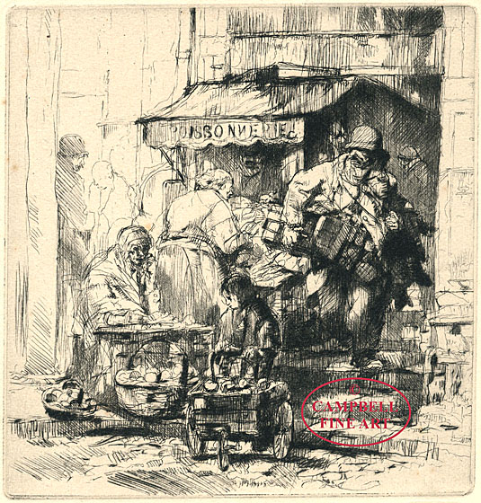 Poissonnerie by Auguste Brouet 