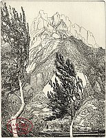 Aiguille de Varens (large plate) by Eleanor Mary Hughes