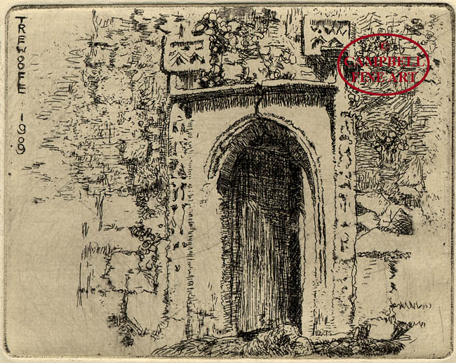 Old Doorway, Trewoofe by Eleanor Mary Hughes 