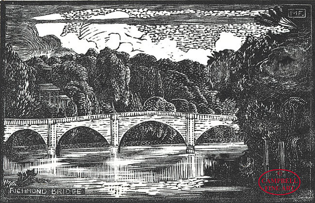 Richmond Bridge by Marjorie Firth 