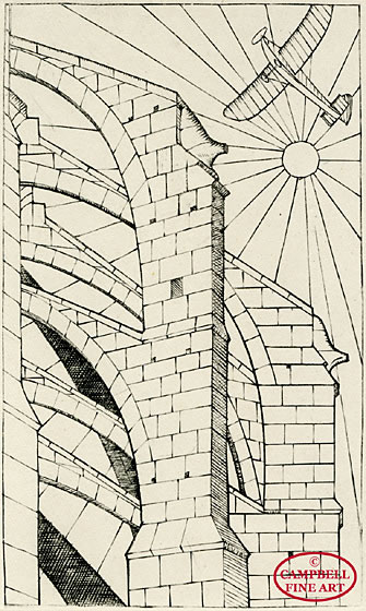 Flying Buttresses by Eric Gill 