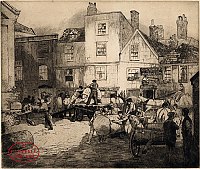 The Coach & Horses near King Street, Bristol by Alexander J. Heaney
