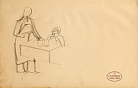 Sketched study for Afternoon Tea 2 Sketched study for Afternoon Tea 2