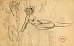 A Dancer / Reclining Nude