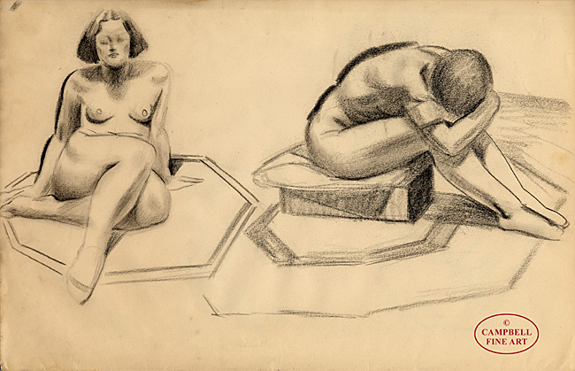 Nude Studies by Guy Malet 