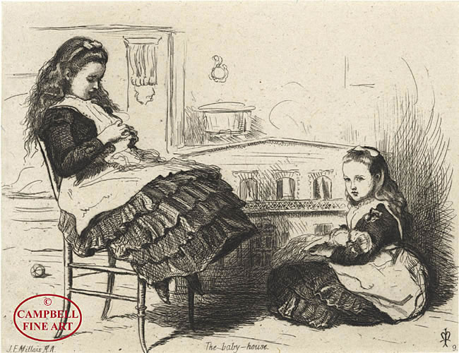 The Baby House by John Everett Millais 