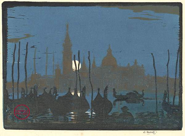 [Venice – Moonlight] by William Monk 