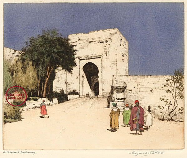 A Moorish Gateway by Edgar L. Pattison 