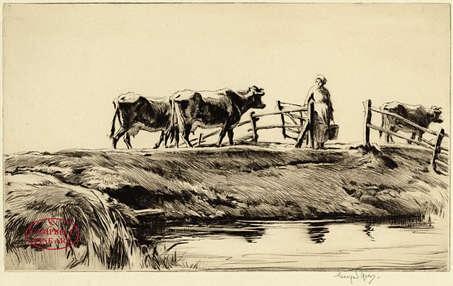 Evening, Zoyland by George Soper 